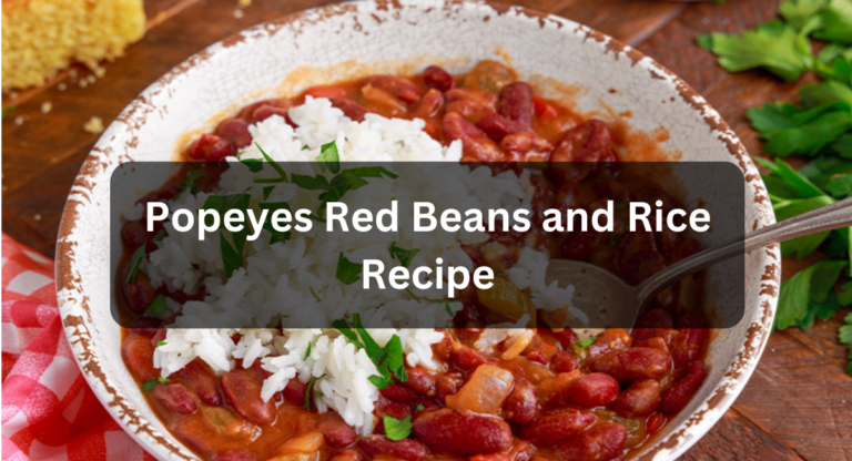 Popeyes Red Beans and Rice Recipe - Pro Kitchen Chef