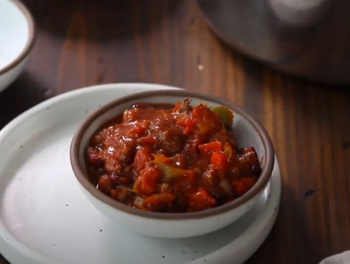 Enjoy venison chili