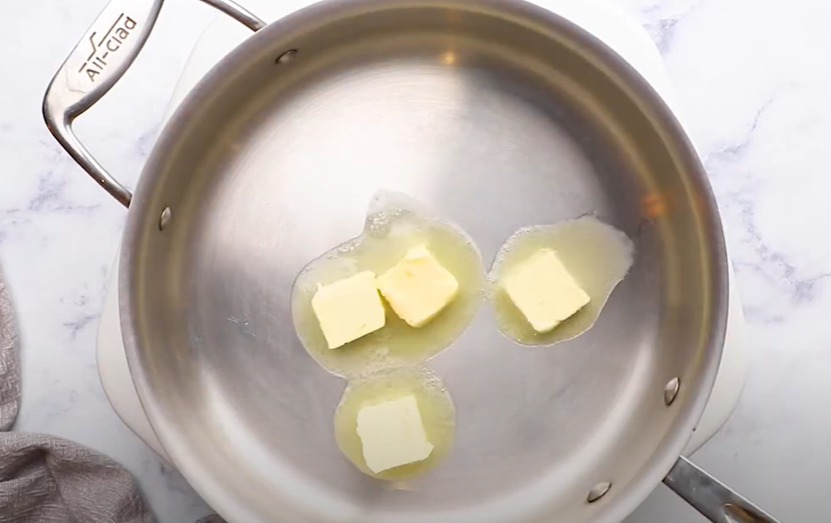 Add butter in a pan